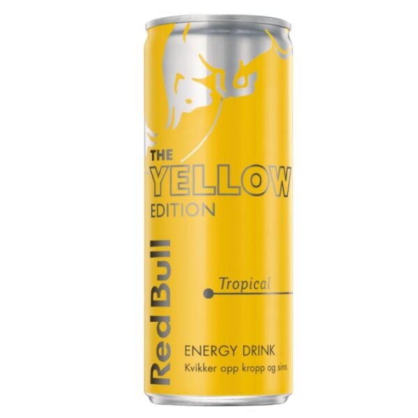 Red Bull Energidrikk Yellow 24x250ml Eiker Motorshop red-bull-energidrikk-yellow-24x250ml-eiker-motorshop